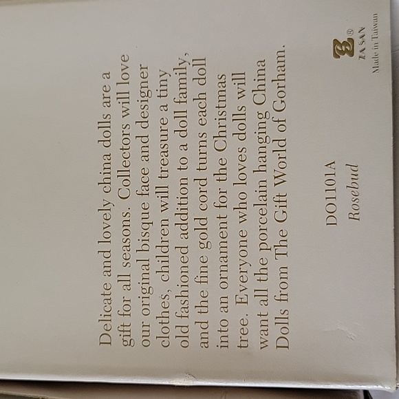 Gorham China Dolls - 2 , Lavender & Lace and Rosebud - Picture 11 of 11